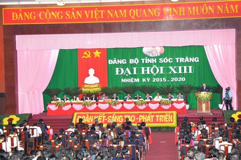 Đồng chí Nguyễn Thiện Nhân dự và chỉ đạo đại hội Đảng bộ tỉnh Sóc Trăng - ảnh 1