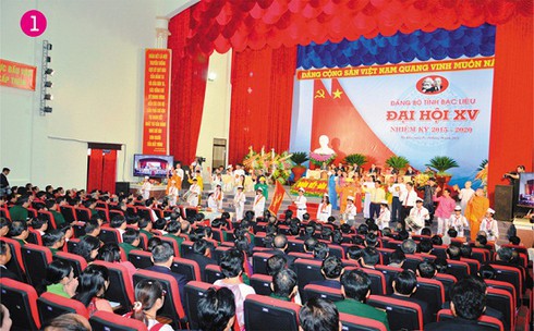 Đại hội Đảng bộ tỉnh Bạc Liêu lần thứ XV chính thức khai mạc - ảnh 1