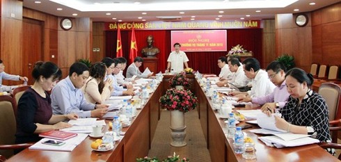 Chuẩn y BCH Đảng ủy Khối DN Trung ương gồm 46 đồng chí. - ảnh 1