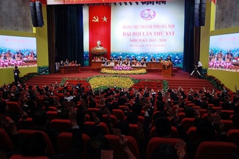 Đại hội Đảng bộ thành phố Hà Nội lần thứ XVI là một đại hội đặc biệt - ảnh 1