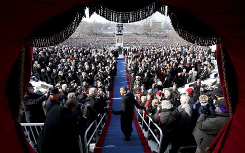 Tổng thống Obama nhậm chức: Nước Mỹ kêu gọi hành động! - ảnh 2