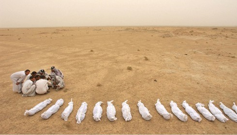 Những khoảnh khắc đáng nhớ của cuộc chiến Iraq - ảnh 7