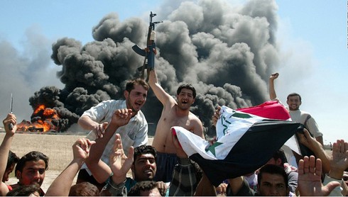 Những khoảnh khắc đáng nhớ của cuộc chiến Iraq - ảnh 9