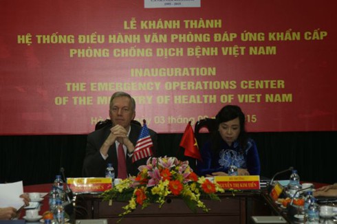 Khai trương văn phòng đáp ứng dịch bệnh nhanh EOC tại Việt Nam - ảnh 1