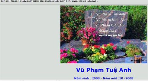 Nạo phá thai và những lời khóc than ai oán trên nghĩa trang online - ảnh 3
