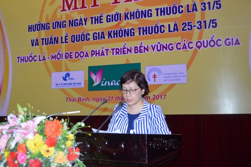 Tuyên truyên để 50% người dân biết luật Phòng chống tác hại thuốc lá - ảnh 1