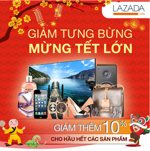 Lazada giảm giá đến 50% chỉ trong ngày 27.01.2015 - ảnh 1