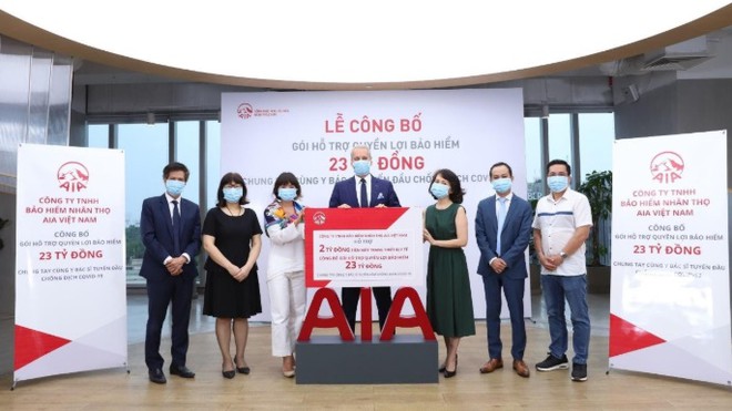 AIA Việt Nam đồng hành cùng đội ngũ y bác sĩ tuyến đầu chống dịch