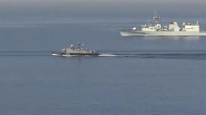 Tuần dương hạm của Nga bị tàu tên lửa Ukraine 'truy sát' ở Biển Đen?