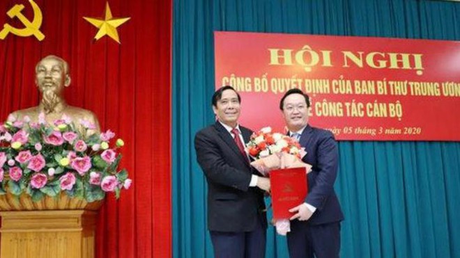 Thứ trưởng Bộ KH&ĐT giữ chức Phó Bí thư Tỉnh ủy Nghệ An