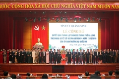 Thành lập Đảng bộ thành phố lớn nhất Việt Nam ở Quảng Ninh