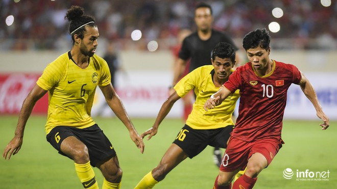Nhìn lại những pha bóng kịch tính trong trận tuyển Việt Nam đánh bại Malaysia 1-0