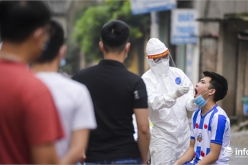 Hà Nội: Xét nghiệm Covid-19 cho 1.300 người cùng thôn bệnh nhân 266