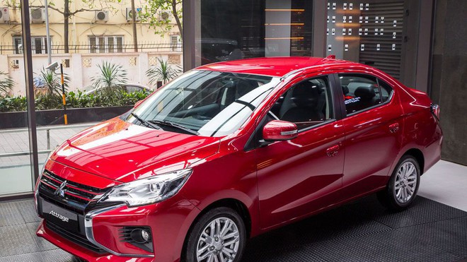 Cận cảnh Mitsubishi Attrage CVT 2020 giá 460 triệu đồng tại Việt Nam