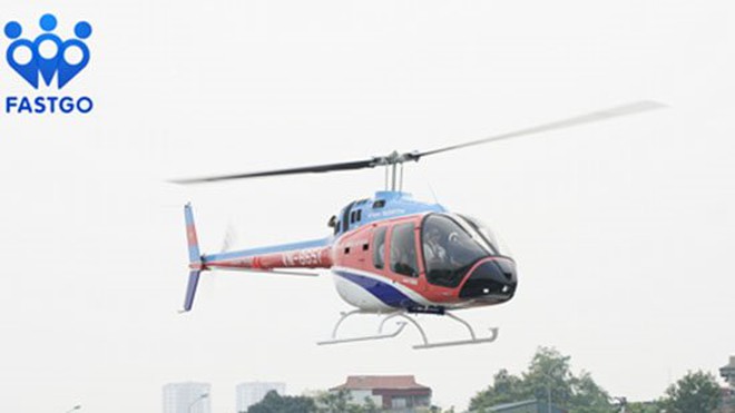 Fastgo gây sốc khi sắp ra mắt dịch vụ gọi... trực thăng tại Việt Nam