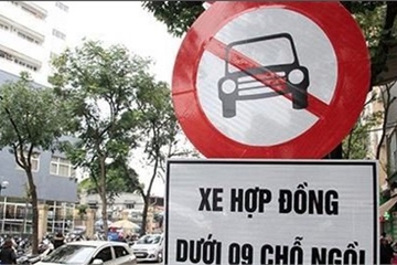 11 tuyến phố ở Hà Nội cấm taxi và xe hợp đồng Grab, be hoạt động