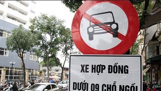 11 tuyến phố ở Hà Nội cấm taxi và xe hợp đồng Grab, be hoạt động