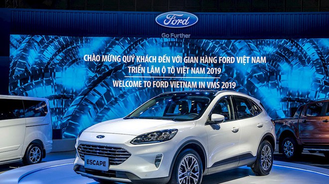 Ford tại Triển lãm ô tô Việt Nam 2019: Ford Escape 2020 lắp ráp tại Việt Nam, chính thức bán vào năm sau