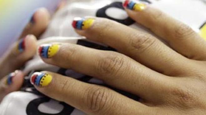Nghệ thuật vẽ nail ấn tượng tại Olympic 2012