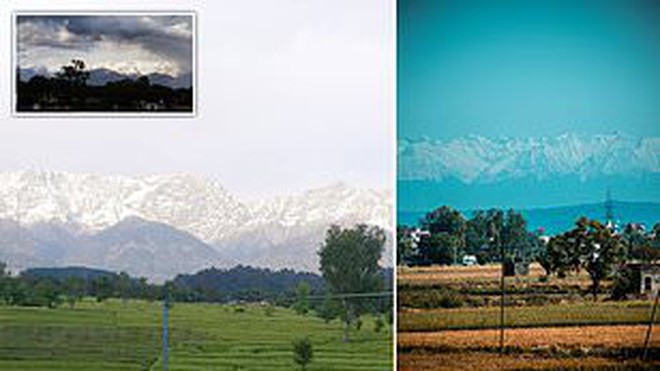Sau hơn 3 thập kỷ, người dân Ấn Độ hào hứng khoe nhìn rõ dãy Himalaya cách xa 200km