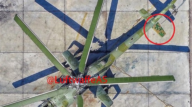 Trực thăng Mi-24 của quân đội Syria từng trúng tên lửa Thổ Nhĩ Kỳ tái xuất tham chiến