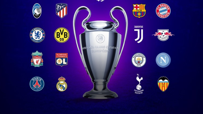 Đã xác định 16 đội vào vòng knock-out Champions League