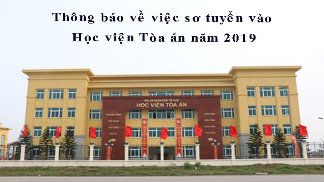 Tuyển sinh 2019: Học viện Tòa án không tuyển thí sinh nữ nặng trên 60 kg