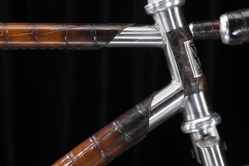 Xe đạp bọc da cá sấu giá 22.000 Euro - ảnh 8