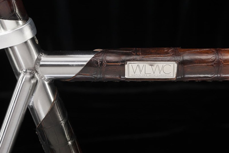 Xe đạp bọc da cá sấu giá 22.000 Euro - ảnh 5