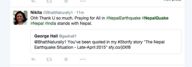 Người dùng mạng xã hội cầu nguyện cho nạn nhân động đất Nepal - ảnh 2