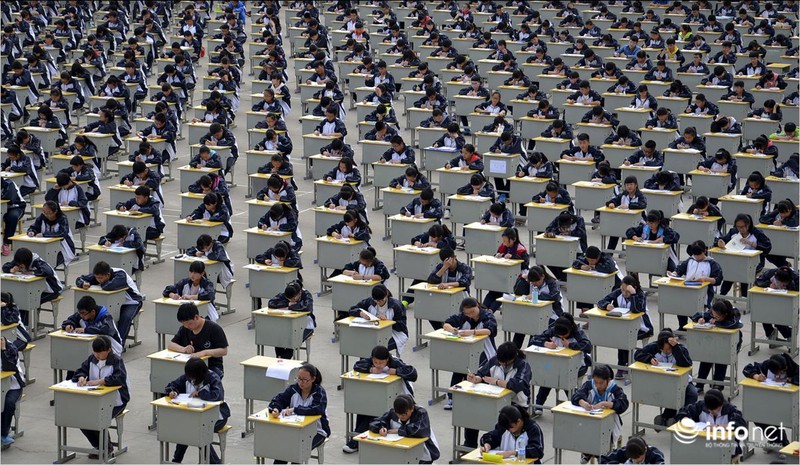 Choáng ngợp với nghệ thuật đám đông của Trung Quốc - ảnh 14