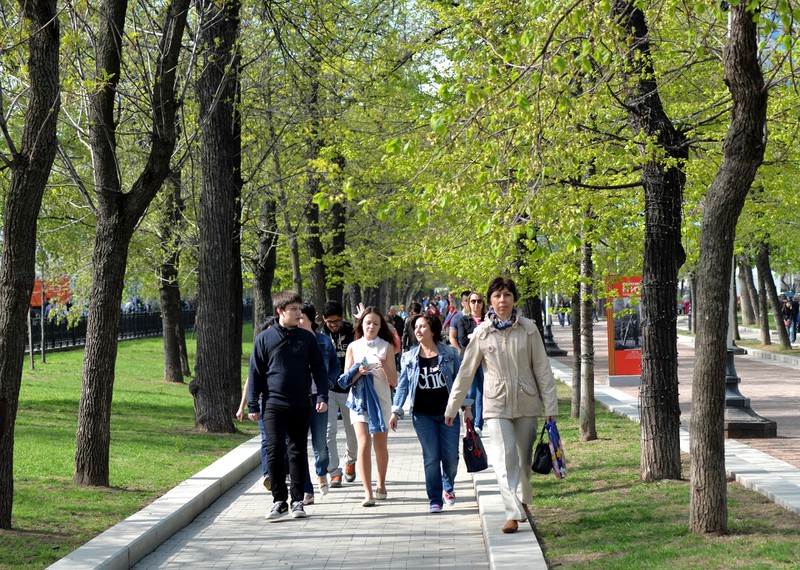 Moscow - Buổi sáng bình yên trước lễ duyệt binh 9/5 - ảnh 12