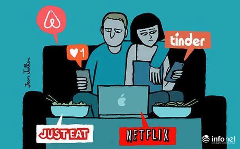 Chùm tranh châm biếm đáng suy nghĩ về cuộc sống và chiếc smartphone - ảnh 12