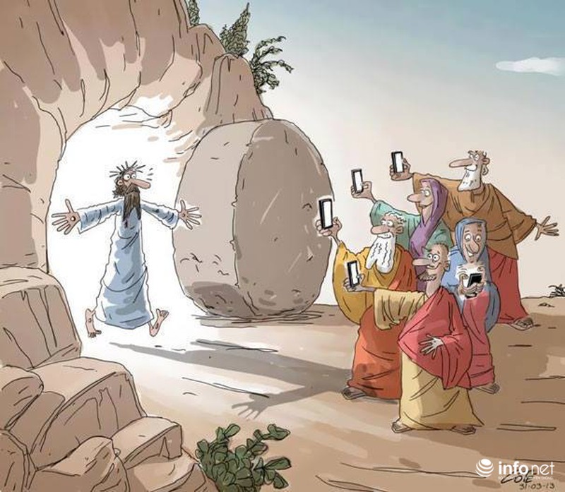 Chùm tranh châm biếm đáng suy nghĩ về cuộc sống và chiếc smartphone - ảnh 2