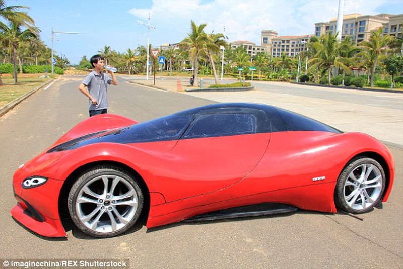 Dân Trung Quốc chế 'siêu xe thể thao ngoài Trái đất' giá 100 triệu đồng - ảnh 4