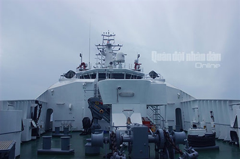 Cận cảnh tàu 8002 của Cảnh sát biển Việt Nam - ảnh 3