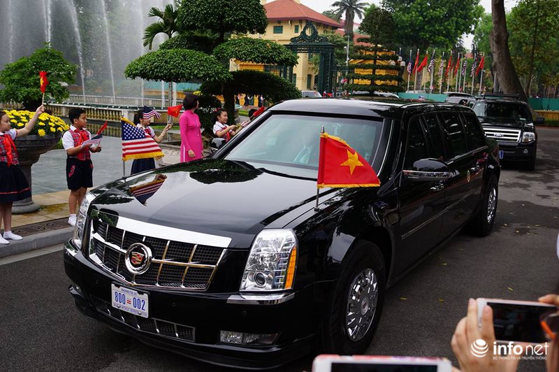 Lễ đón Tổng thống Hoa Kỳ Barack Obama thăm chính thức Việt Nam - ảnh 5
