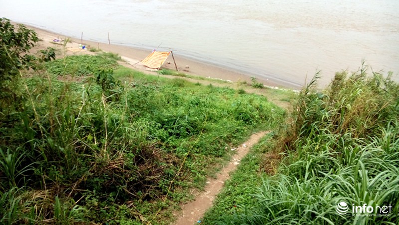 Nắng nóng, một phụ nữ xuống sông Hồng tắm giải nhiệt mất tích - ảnh 7