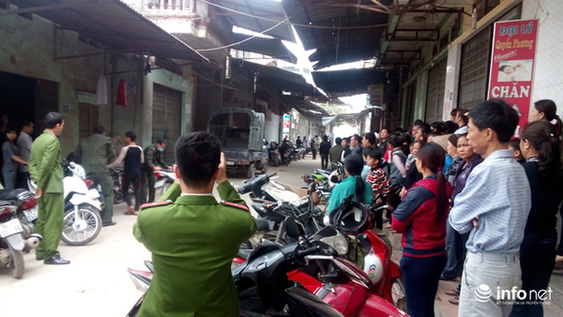 Hiện trường vụ án mạng giữa đêm khuya ở Thạch Thất, Hà Nội - ảnh 5