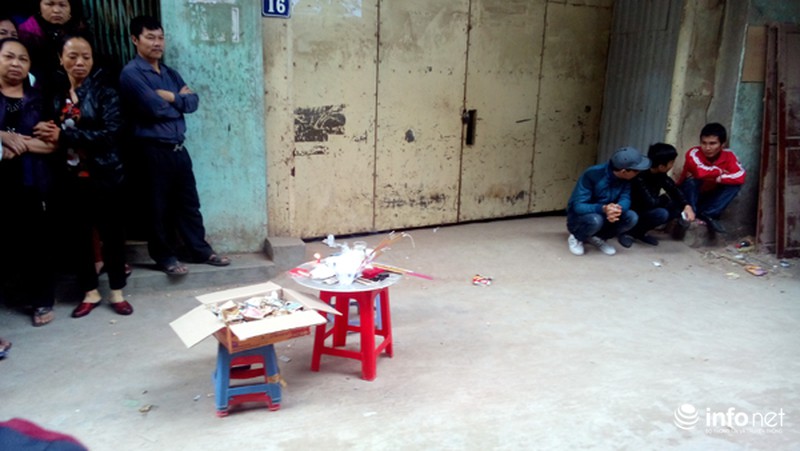 Hiện trường vụ án mạng giữa đêm khuya ở Thạch Thất, Hà Nội - ảnh 7