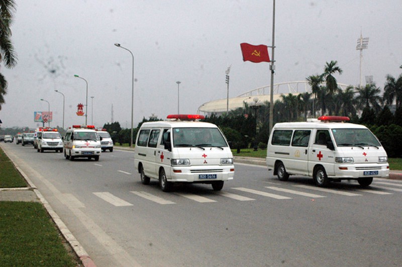Sáng nay: Dàn xe đặc chủng, khí tài hiện đại hợp luyện bảo vệ Đại hội Đảng - ảnh 18