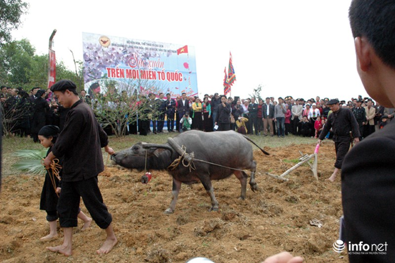 Chủ tịch nước tham gia trò chơi ném còn cùng đồng bào dân tộc Tày ở Thủ đô - ảnh 2
