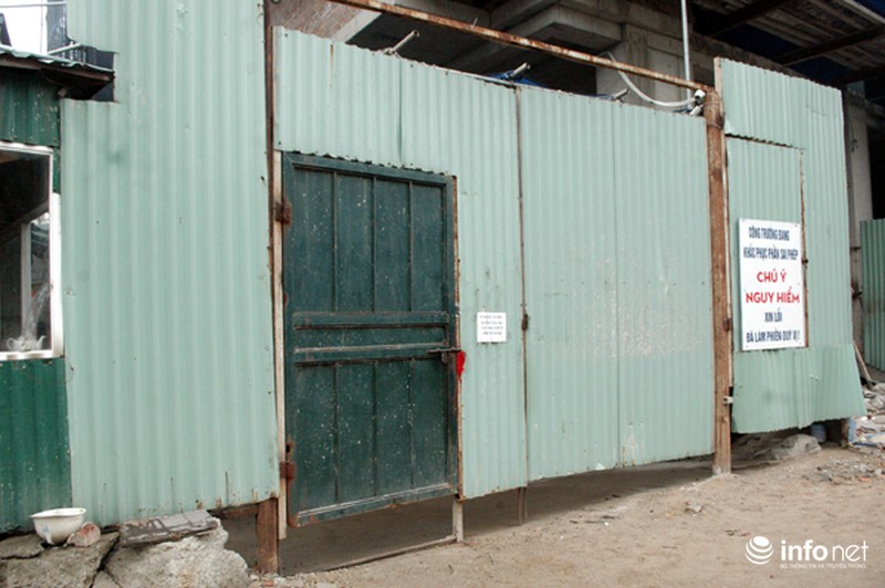 Cưỡng chế nhà 8B Lê Trực, gần 100 PV báo chí đứng ngoài - ảnh 8