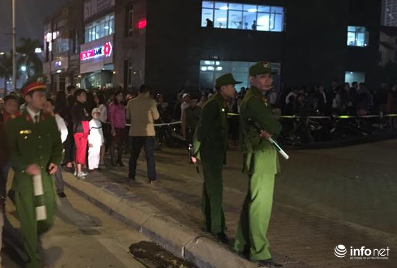 Hà Nội: Trường mầm non trong chung cư bốc cháy dữ dội - ảnh 11