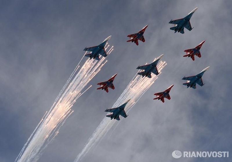 Những hình ảnh ấn tượng nhất tại Lễ duyệt binh Nga 9/5/2015 - ảnh 9