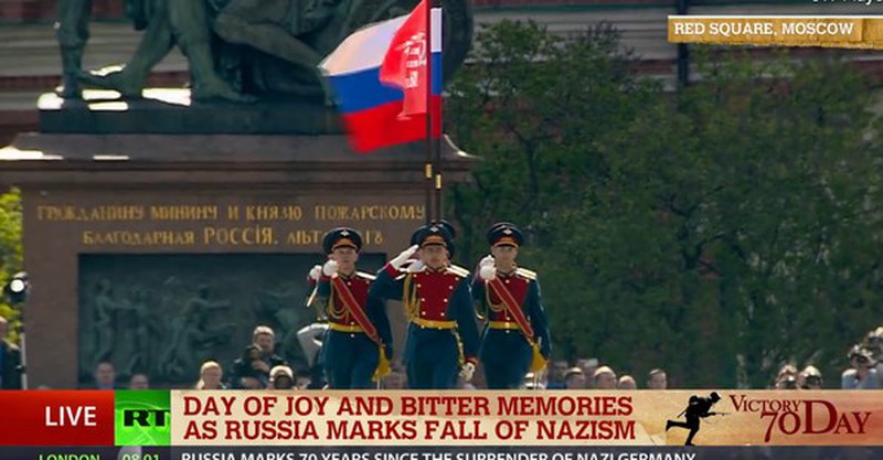 Những hình ảnh ấn tượng nhất tại Lễ duyệt binh Nga 9/5/2015 - ảnh 2