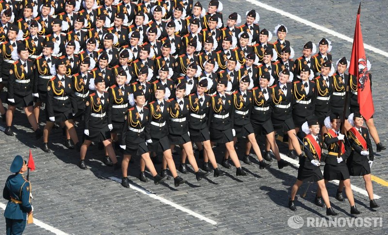 Những hình ảnh ấn tượng nhất tại Lễ duyệt binh Nga 9/5/2015 - ảnh 7