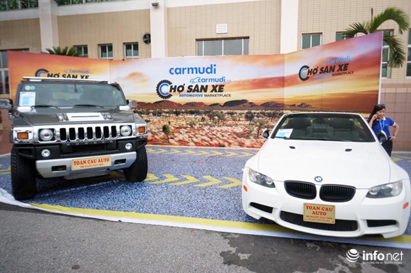 Xe sang tại chợ xế hộp ngoài trời đầu tiên tại Hà Nội - ảnh 2