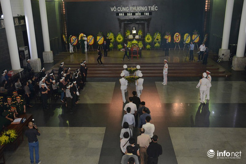 Lãnh đạo Đảng, Nhà nước đến viếng nhà báo Hữu Thọ - ảnh 14