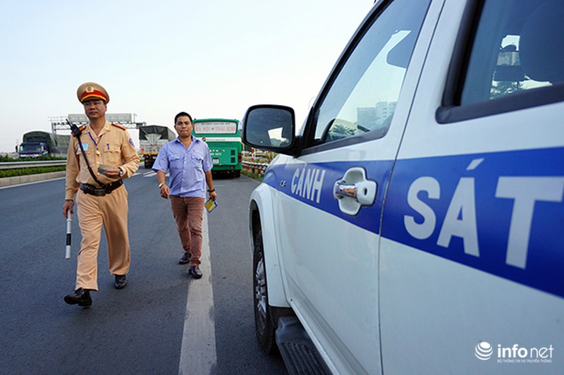 Từ 2/11, quay camera phạt nóng xe dừng đỗ trên cao tốc Pháp Vân - Cầu Giẽ - ảnh 2